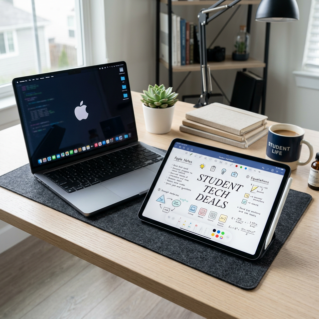 Laptop and iPad deals